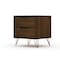 Manhattan Comfort Rockefeller 2.0 Nightstand, Brown 102GMC5 - alternate 10